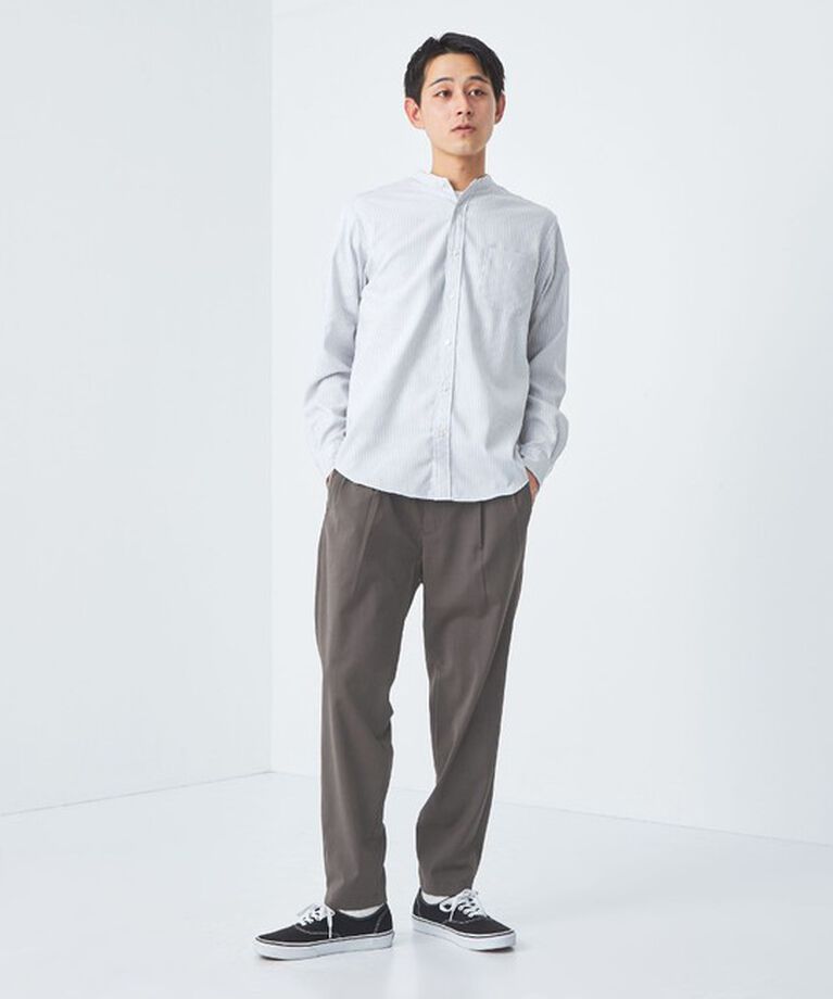 UNITED ARROWS green label relaxing「ウォッシャブルトロ 2プリーツ 9分丈 ユーティリティパンツ W1 -ストレッチ・防シワ-」|その他|