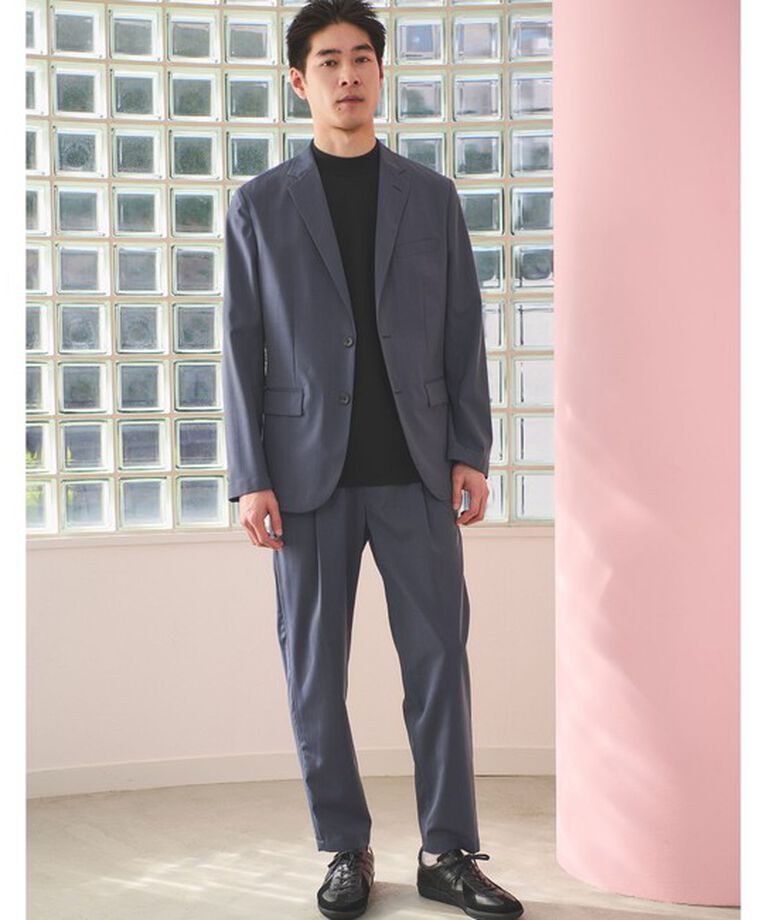 UNITED ARROWS green label relaxing「ウォッシャブルトロ 2プリーツ 9分丈 ユーティリティパンツ W1 -ストレッチ・防シワ-」|その他|