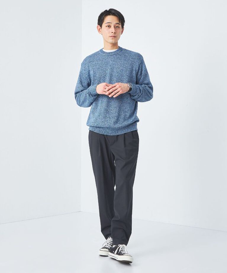 UNITED ARROWS green label relaxing「ウォッシャブルトロ 2プリーツ 9分丈 ユーティリティパンツ W1 -ストレッチ・防シワ-」|その他|