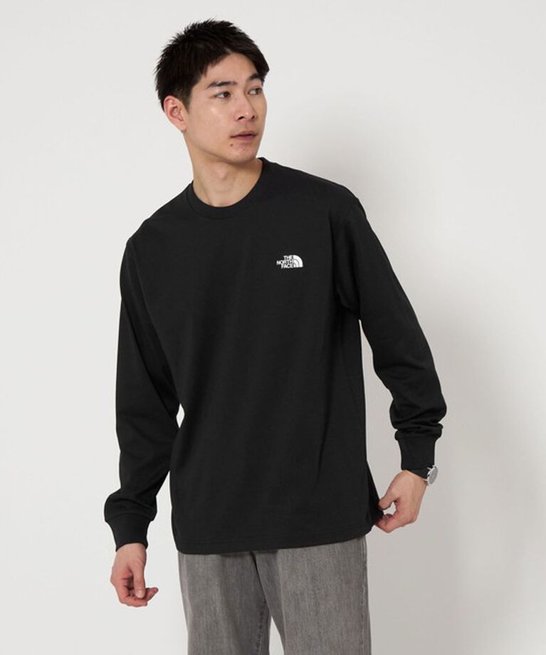 UNITED ARROWS green label relaxing「＜THE NORTH FACE＞バック スクエアロゴ Tシャツ」|Tシャツ・カットソー|BLACK