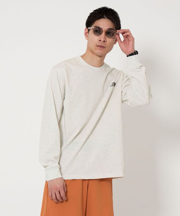 UNITED ARROWS green label relaxing「＜THE NORTH FACE＞バック スクエアロゴ Tシャツ」|Tシャツ・カットソー|LT.GRAY