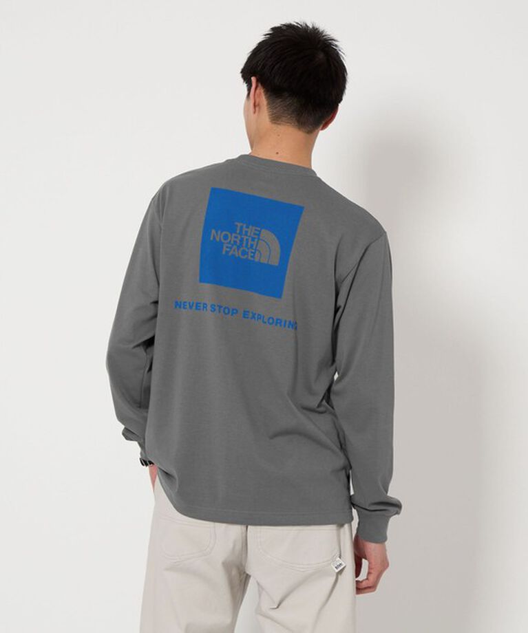 UNITED ARROWS green label relaxing「＜THE NORTH FACE＞バック スクエアロゴ Tシャツ」|Tシャツ・カットソー|DK.GRAY