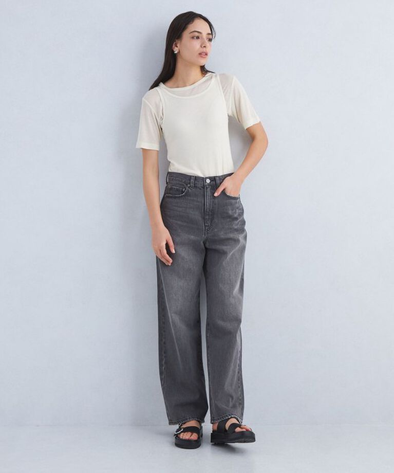 UNITED ARROWS green label relaxing「ダブルベルトプラット サンダル(3.5cmヒール)」|サンダル|