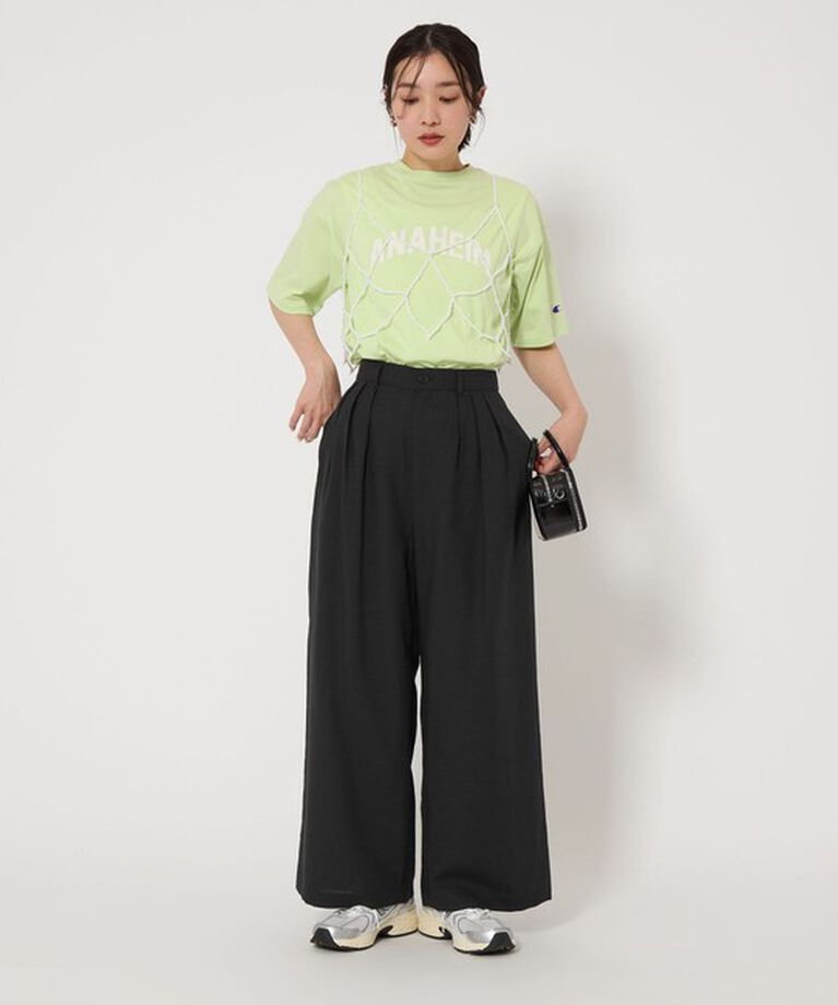 UNITED ARROWS green label relaxing「タック ワイド パンツ -撥水-」|その他|