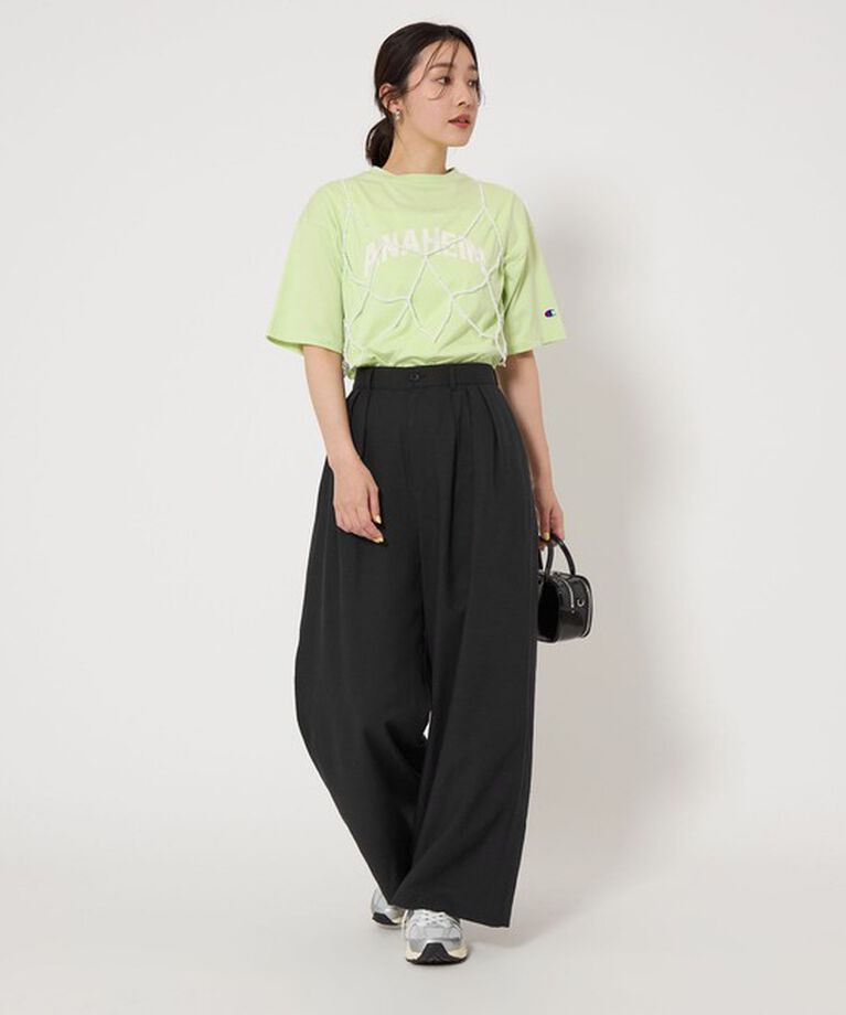 UNITED ARROWS green label relaxing「タック ワイド パンツ -撥水-」|その他|