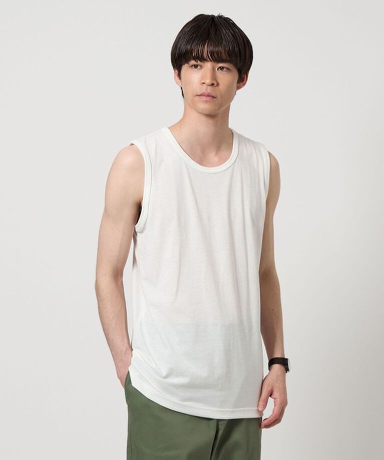 UNITED ARROWS green label relaxing「ドライ タンクトップ レイヤード Tシャツ -吸水速乾-」|Tシャツ・カットソー|