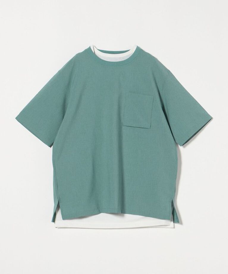 UNITED ARROWS green label relaxing「ドライ タンクトップ レイヤード Tシャツ -吸水速乾-」|Tシャツ・カットソー|