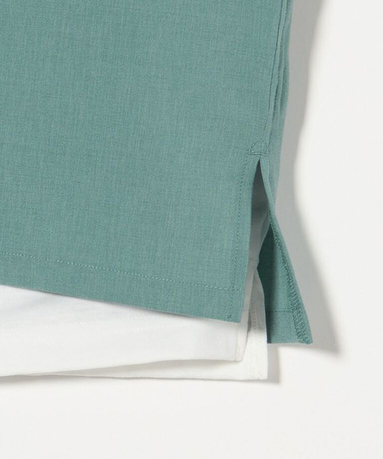 UNITED ARROWS green label relaxing「ドライ タンクトップ レイヤード Tシャツ -吸水速乾-」|Tシャツ・カットソー|
