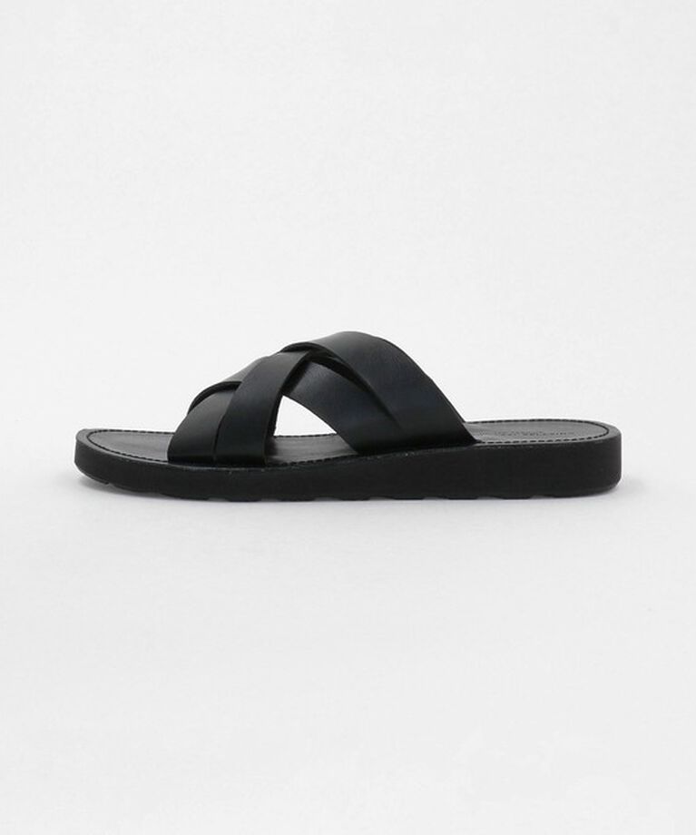 UNITED ARROWS green label relaxing「レザーライク クロス サンダル」|サンダル|