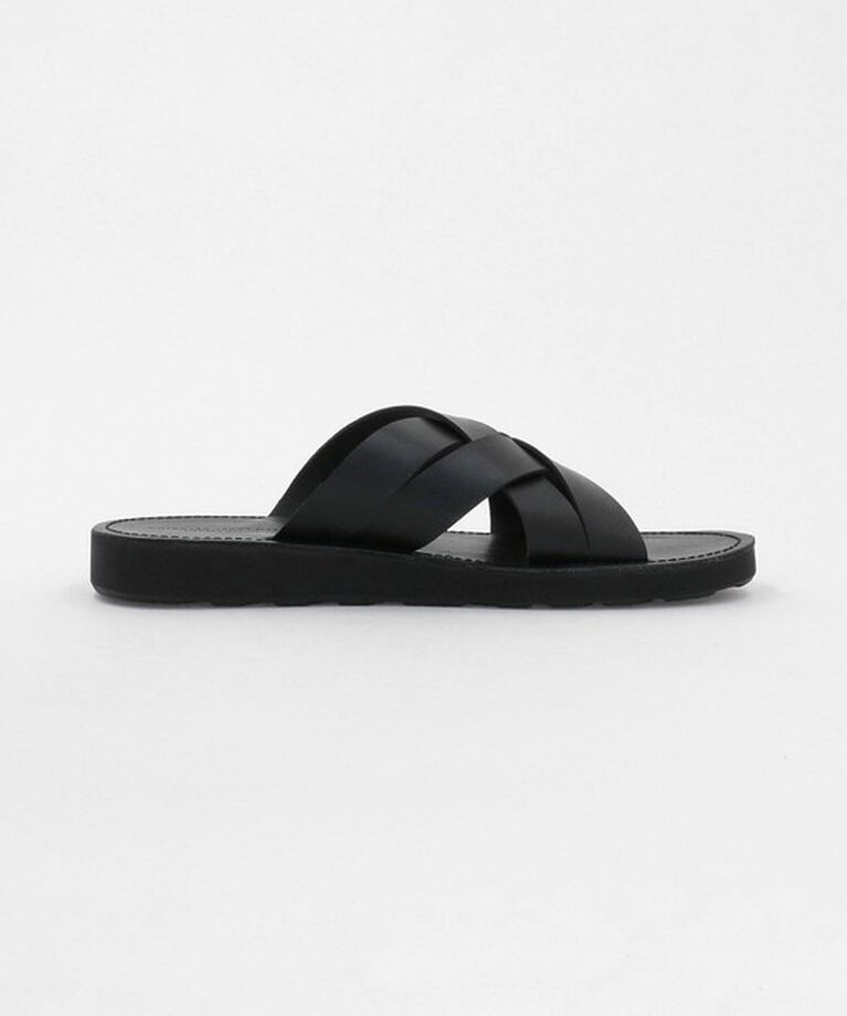 UNITED ARROWS green label relaxing「レザーライク クロス サンダル」|サンダル|
