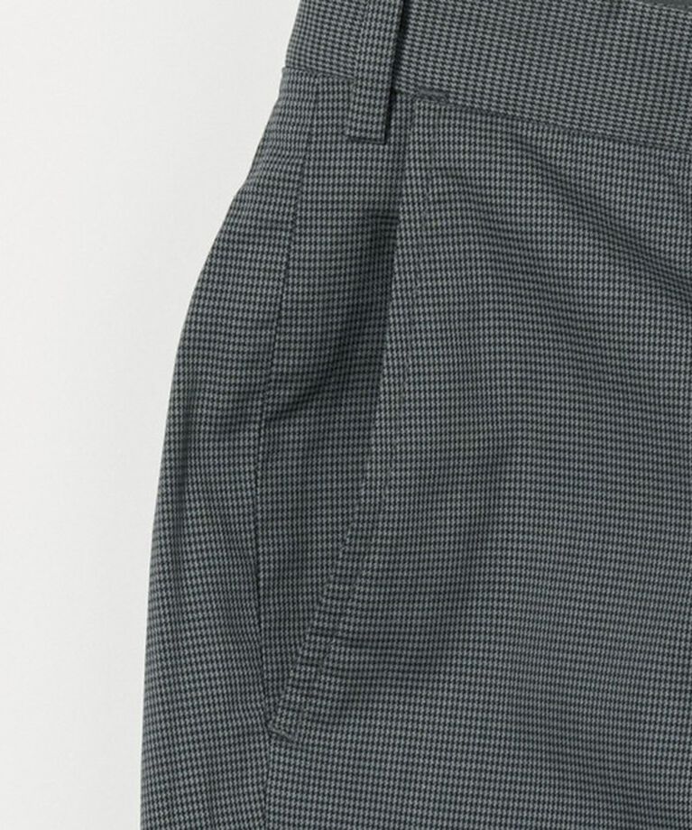 UNITED ARROWS green label relaxing「A+ COOL ハウンドトゥース アジャスター スラックス -ストレッチ・接触冷感・クリースキープ-」|スラックス|