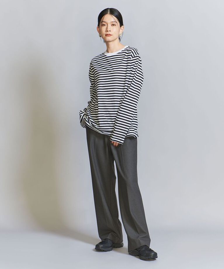 BEAUTY&YOUTH UNITED ARROWS「コットン天竺 ロングスリーブ カットソー」|Tシャツ・カットソー|
