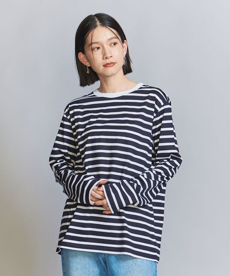BEAUTY&YOUTH UNITED ARROWS「コットン天竺 ロングスリーブ カットソー」|Tシャツ・カットソー|