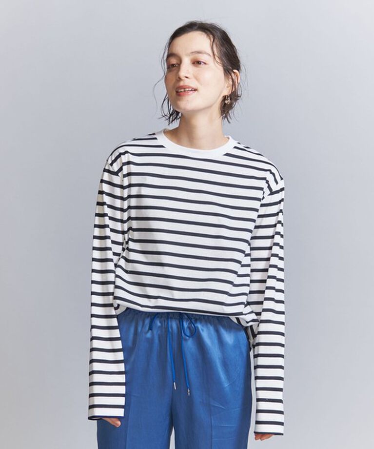 BEAUTY&YOUTH UNITED ARROWS「コットン天竺 ロングスリーブ カットソー」|Tシャツ・カットソー|