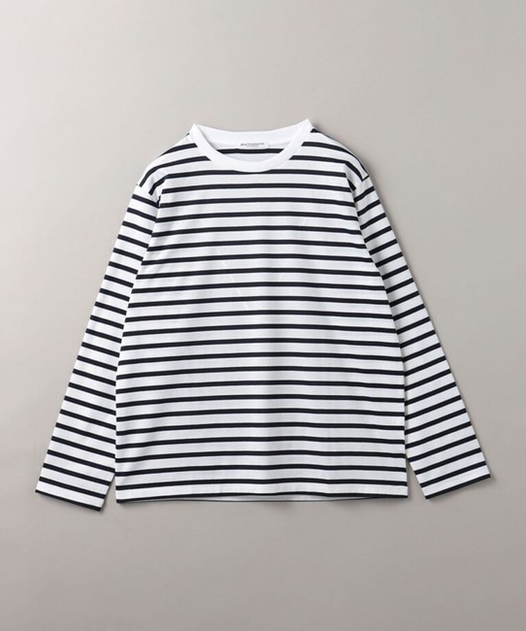 BEAUTY&YOUTH UNITED ARROWS「コットン天竺 ロングスリーブ カットソー」|Tシャツ・カットソー|