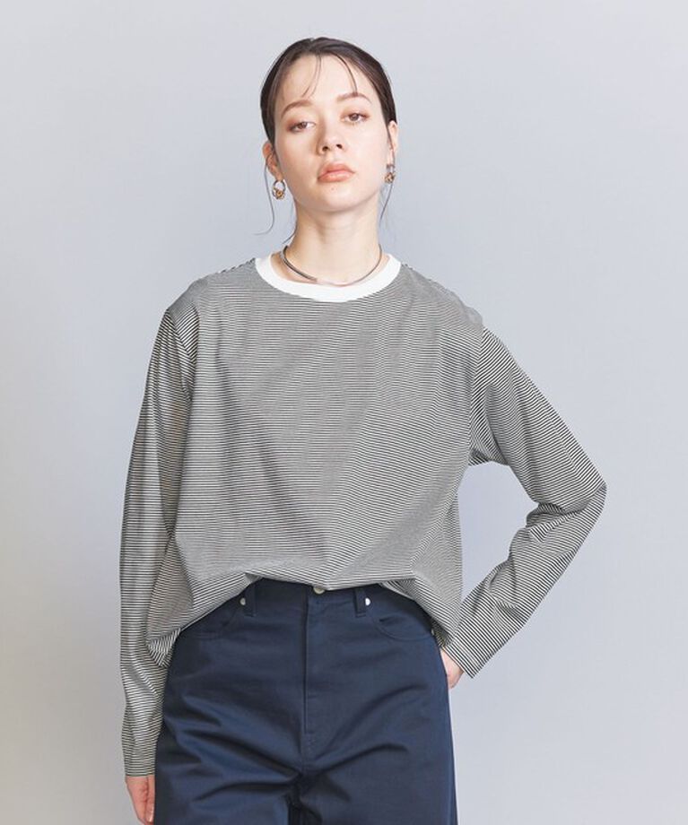 BEAUTY&YOUTH UNITED ARROWS「コットン天竺 ロングスリーブ カットソー」|Tシャツ・カットソー|その他2