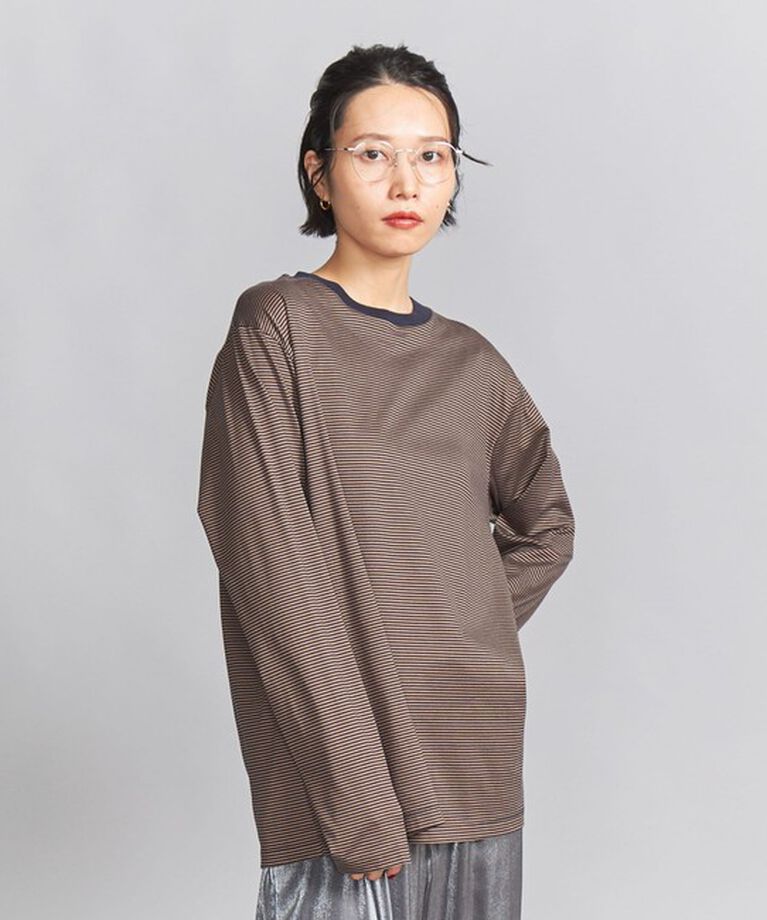 BEAUTY&YOUTH UNITED ARROWS「コットン天竺 ロングスリーブ カットソー」|Tシャツ・カットソー|