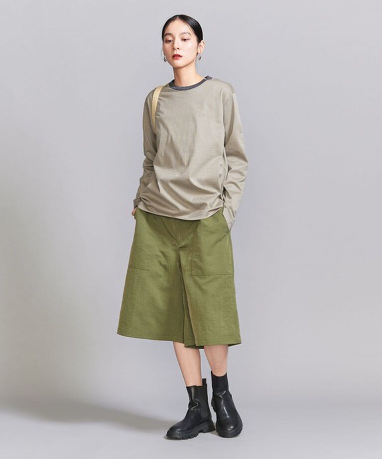BEAUTY&YOUTH UNITED ARROWS「コットン天竺 ロングスリーブ カットソー」|Tシャツ・カットソー|