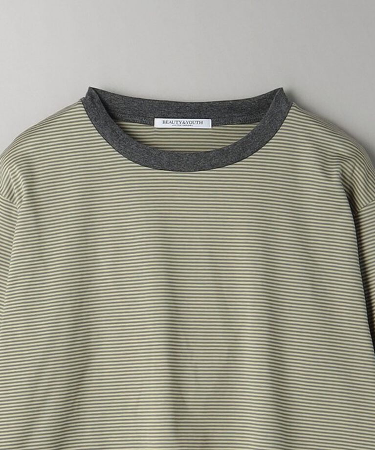 BEAUTY&YOUTH UNITED ARROWS「コットン天竺 ロングスリーブ カットソー」|Tシャツ・カットソー|