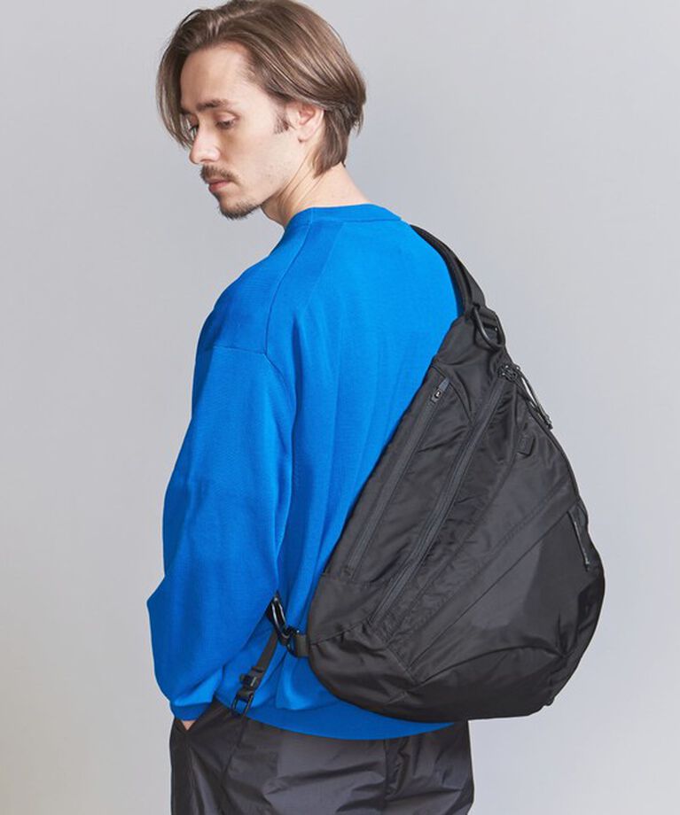 BEAUTY&YOUTH UNITED ARROWS「【別注】＜BAICYCLON＞ シングル ストラップ バッグ」|ショルダー・メッセンジャー|BLACK