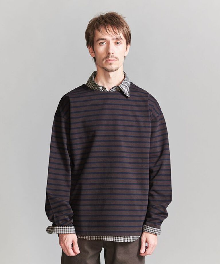 BEAUTY&YOUTH UNITED ARROWS「クリスピー コットン バスクシャツ」|Tシャツ・カットソー|