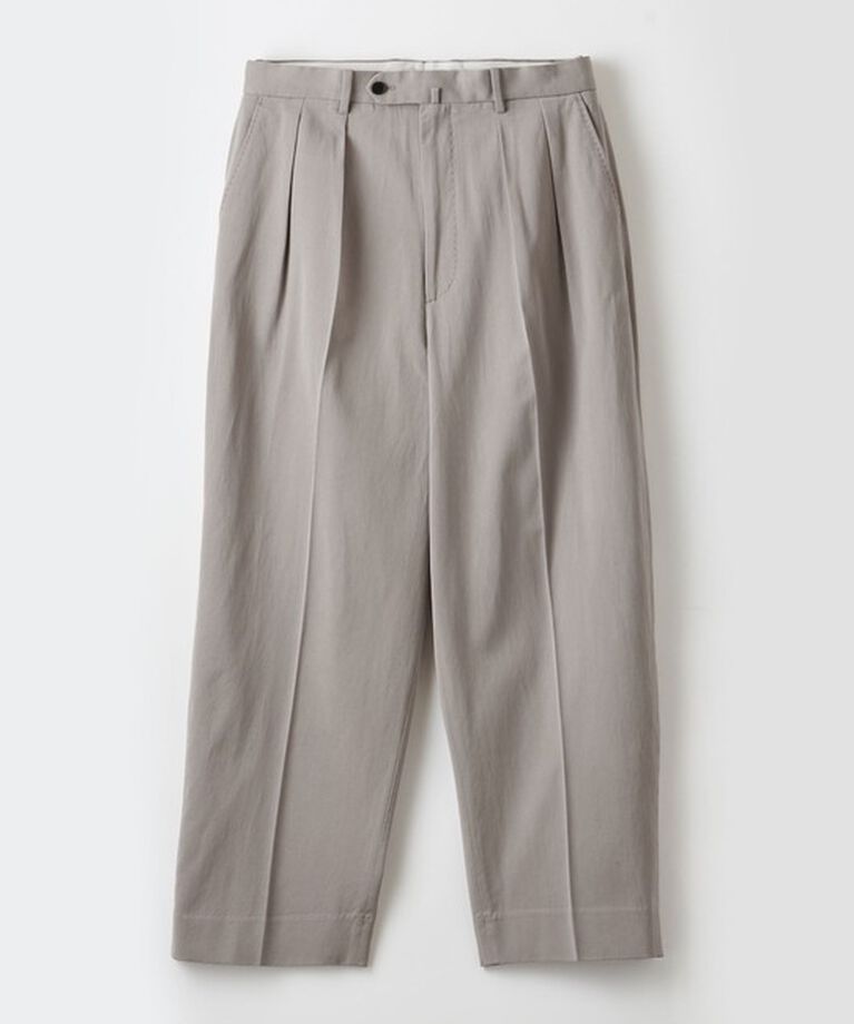 STEVEN ALAN「＜Steven Alan＞ グレース ツイル イン ツープリーツ ドレス トラウザーズ」|チノ|