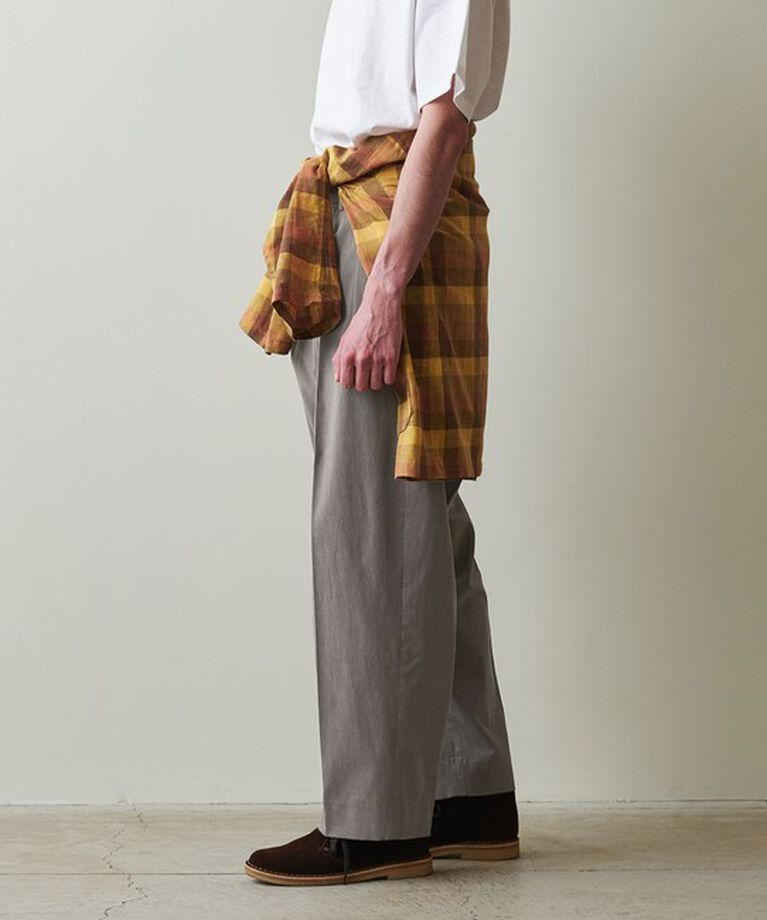 STEVEN ALAN「＜Steven Alan＞ グレース ツイル イン ツープリーツ ドレス トラウザーズ」|チノ|