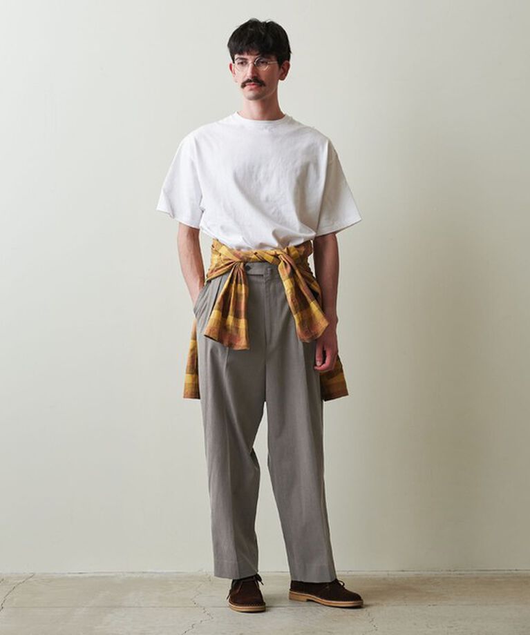 STEVEN ALAN「＜Steven Alan＞ グレース ツイル イン ツープリーツ ドレス トラウザーズ」|チノ|