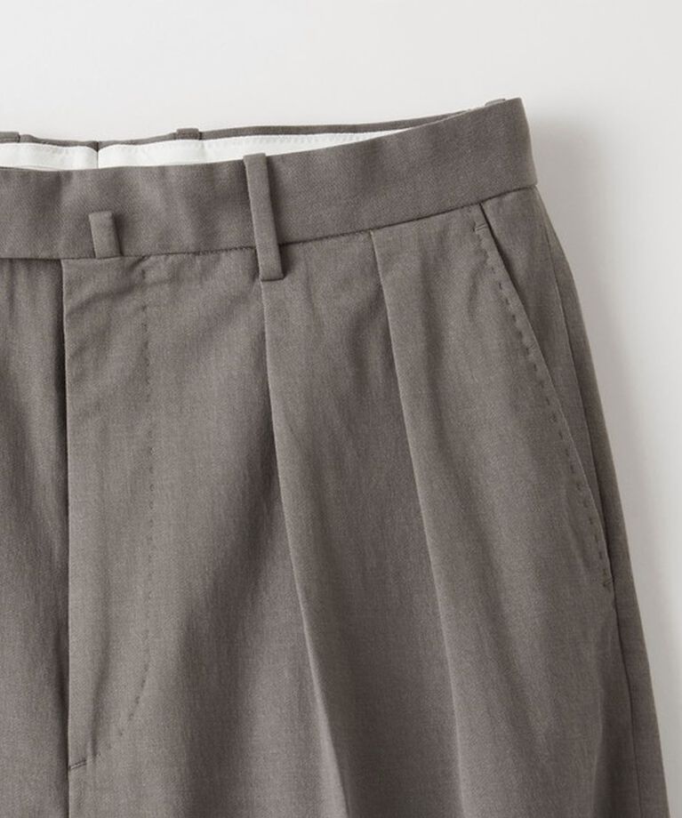 STEVEN ALAN「＜Steven Alan＞ グレース ツイル イン ツープリーツ ドレス トラウザーズ」|チノ|