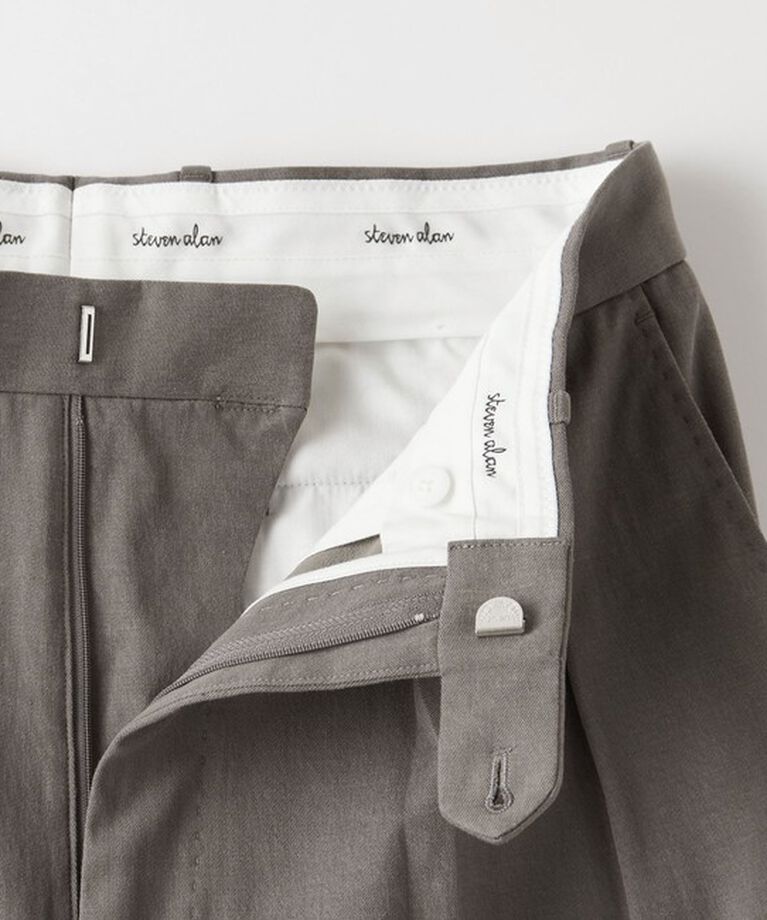STEVEN ALAN「＜Steven Alan＞ グレース ツイル イン ツープリーツ ドレス トラウザーズ」|チノ|