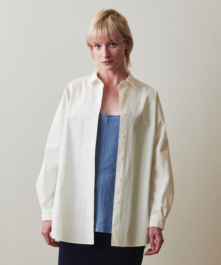 STEVEN ALAN「＜Steven Alan＞ドルマン スリーブ シャツ」|シャツ・ブラウス|WHITE