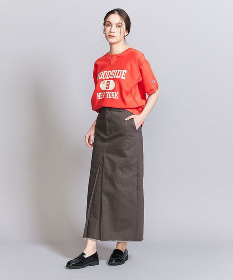 BEAUTY&YOUTH UNITED ARROWS「コットン ボックスタック ロングスカート」|スカート|