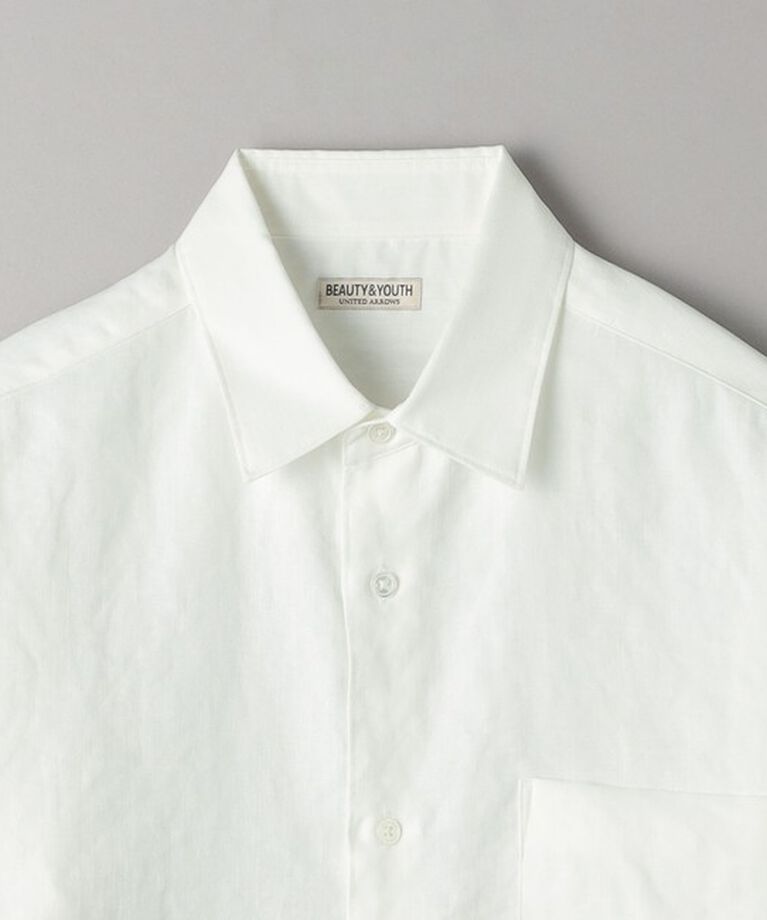 BEAUTY&YOUTH UNITED ARROWS「ライト リネンタッチ レギュラーフォルム シャツ」|シャツ・ブラウス|