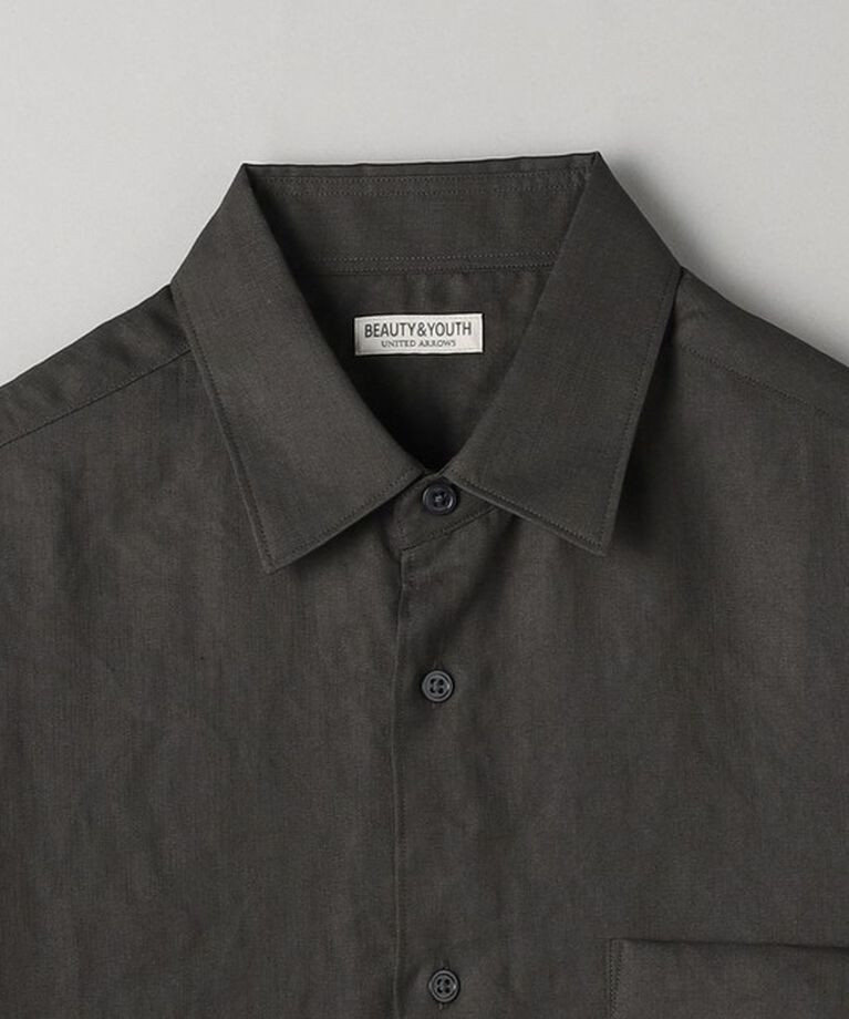 BEAUTY&YOUTH UNITED ARROWS「ライト リネンタッチ レギュラーフォルム シャツ」|シャツ・ブラウス|