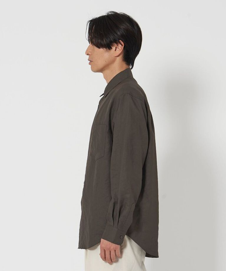 BEAUTY&YOUTH UNITED ARROWS「ライト リネンタッチ レギュラーフォルム シャツ」|シャツ・ブラウス|