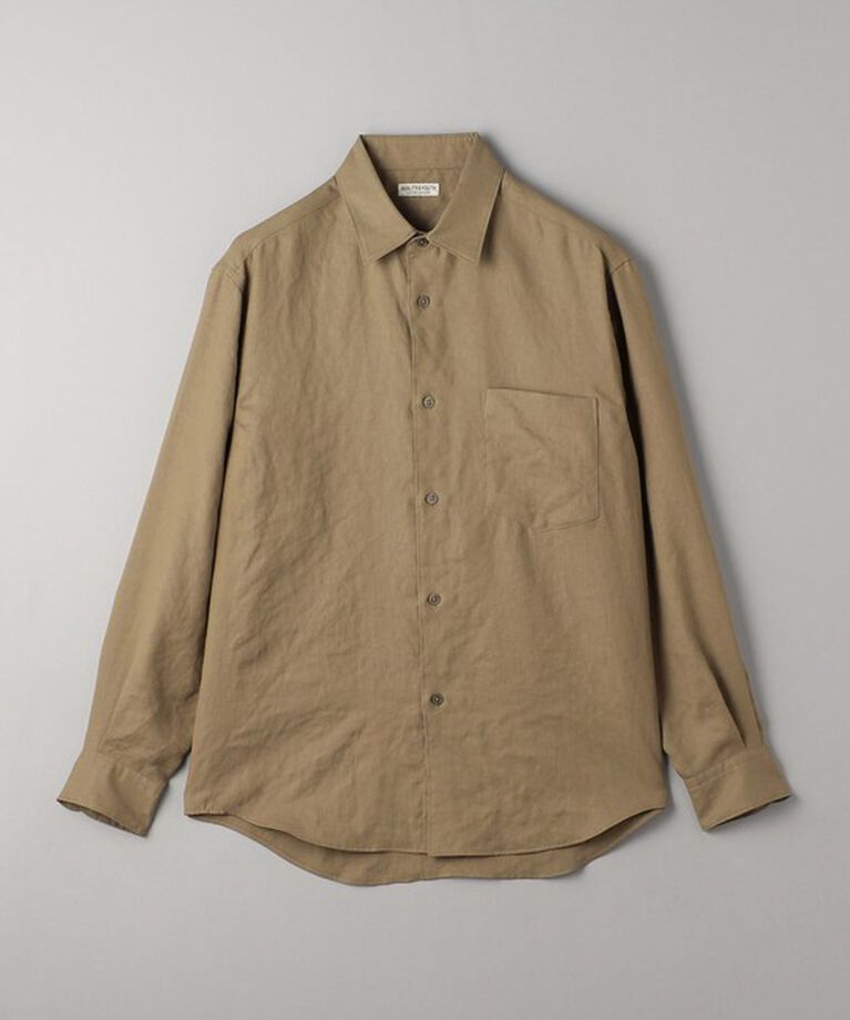 BEAUTY&YOUTH UNITED ARROWS「ライト リネンタッチ レギュラーフォルム シャツ」|シャツ・ブラウス|