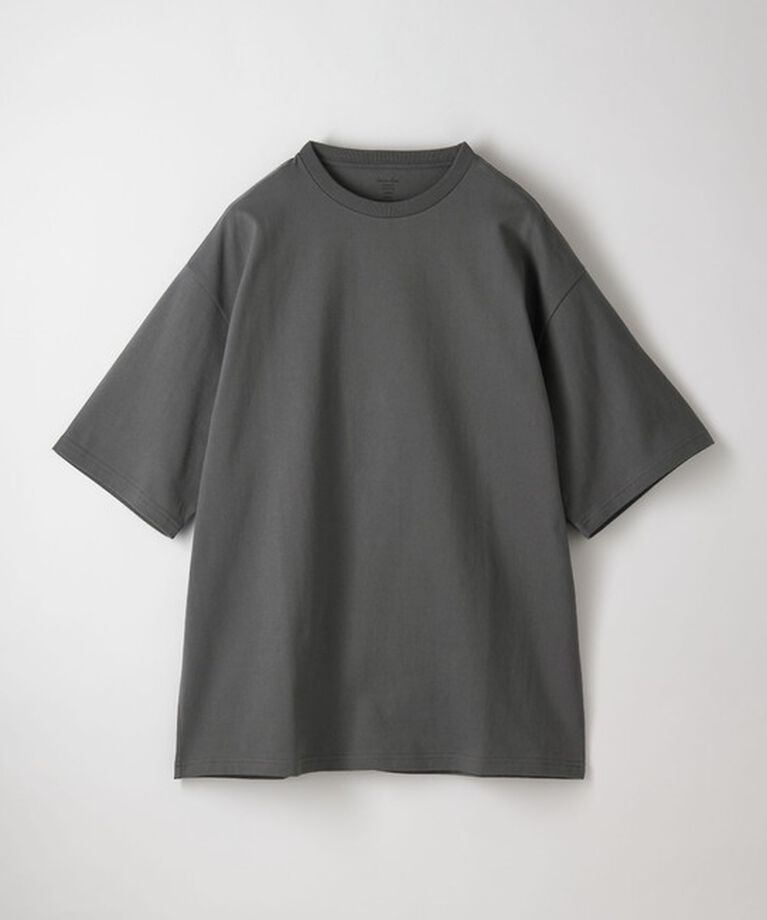STEVEN ALAN「＜Steven Alan＞ オーガニックコットン ショートスリーブ Tシャツ BOLD」|Tシャツ・カットソー|DK.GRAY