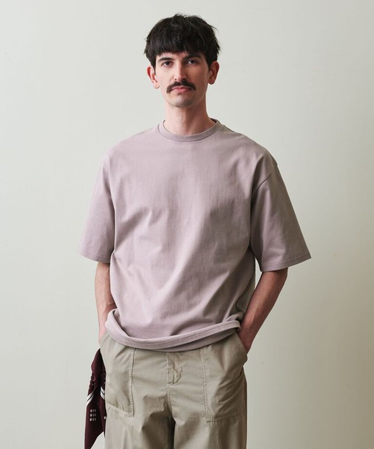 STEVEN ALAN「＜Steven Alan＞ オーガニックコットン ショートスリーブ Tシャツ BOLD」|Tシャツ・カットソー|LT.PINK