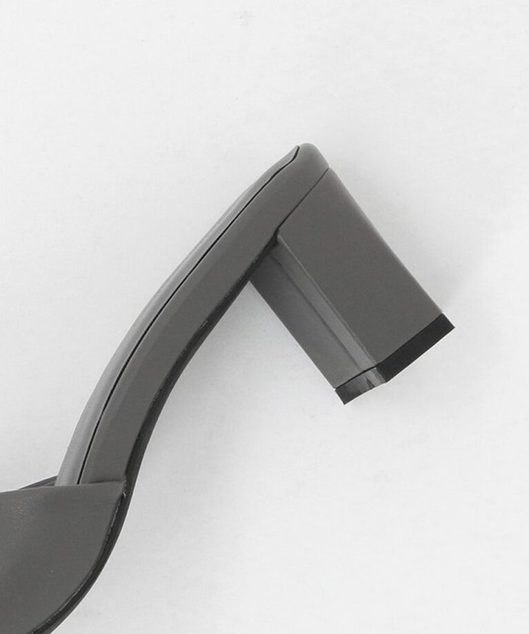 BEAUTY&YOUTH UNITED ARROWS「レザーライク スクエアトゥ ミュール」|サンダル|