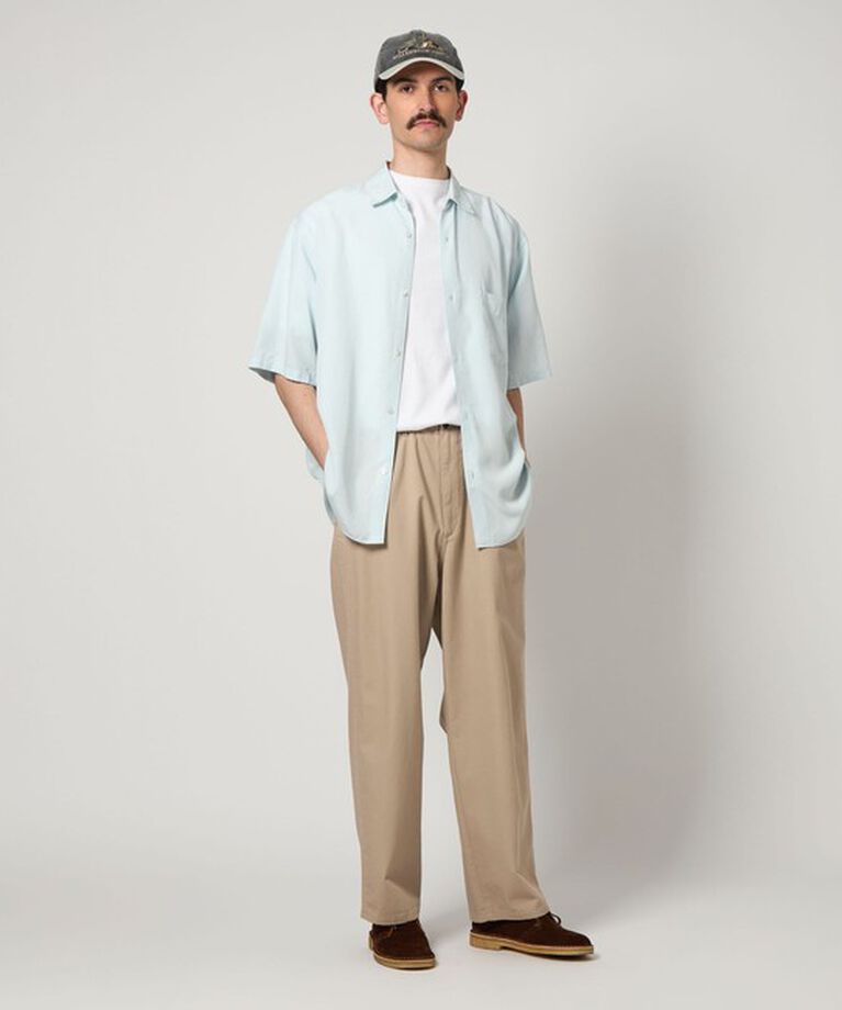 STEVEN ALAN「＜Steven Alan＞ ハイツイスト ツイル アーミー ノープリーツ トラウザーズ」|チノ|