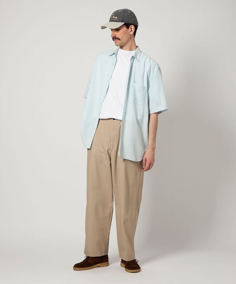STEVEN ALAN「＜Steven Alan＞ ハイツイスト ツイル アーミー ノープリーツ トラウザーズ」|チノ|