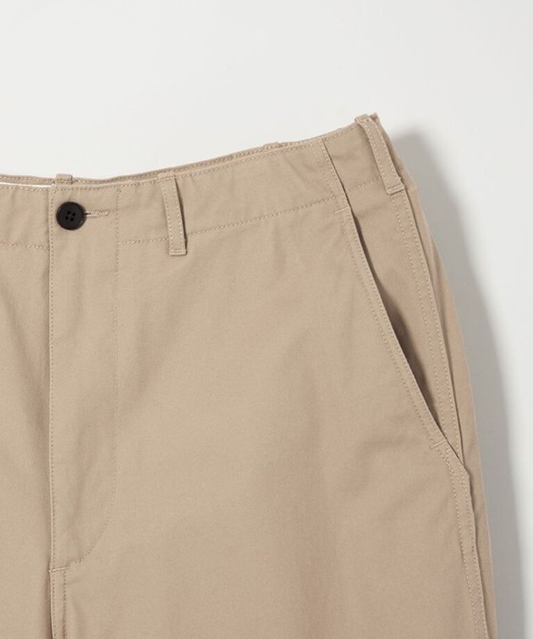 STEVEN ALAN「＜Steven Alan＞ ハイツイスト ツイル アーミー ノープリーツ トラウザーズ」|チノ|
