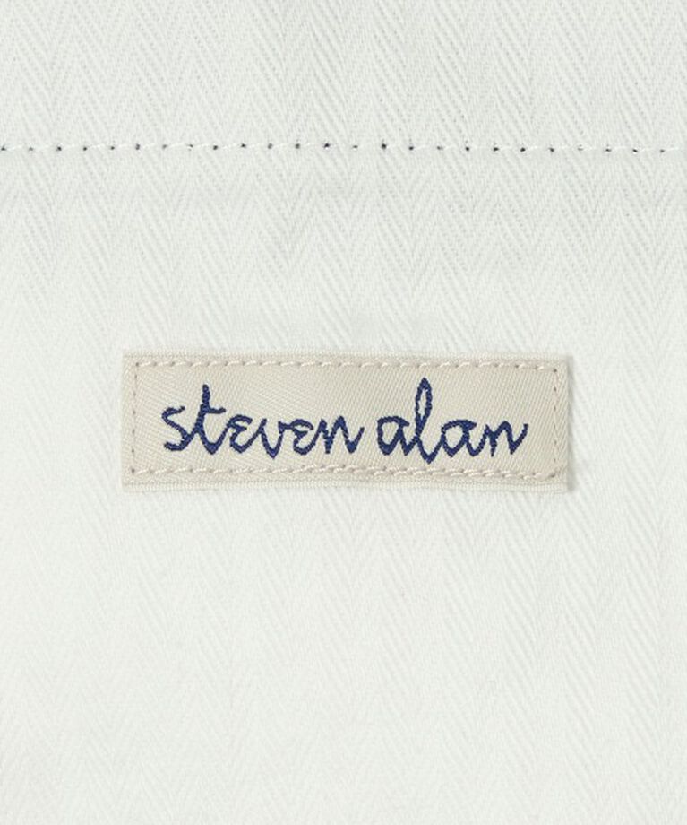 STEVEN ALAN「＜Steven Alan＞ ハイツイスト ツイル アーミー ノープリーツ トラウザーズ」|チノ|