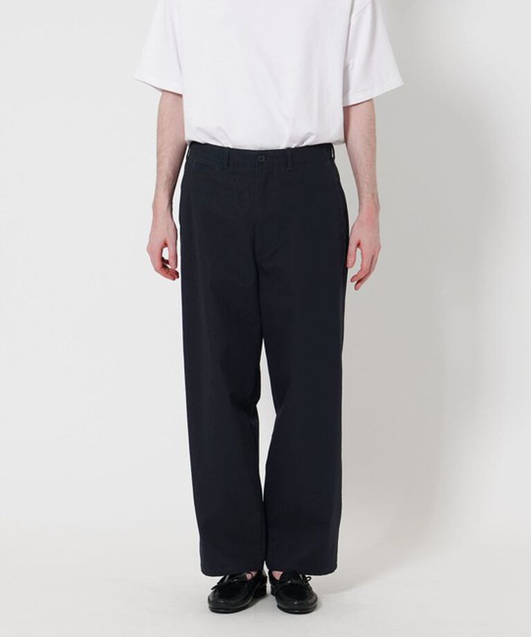 STEVEN ALAN「＜Steven Alan＞ ハイツイスト ツイル アーミー ノープリーツ トラウザーズ」|チノ|