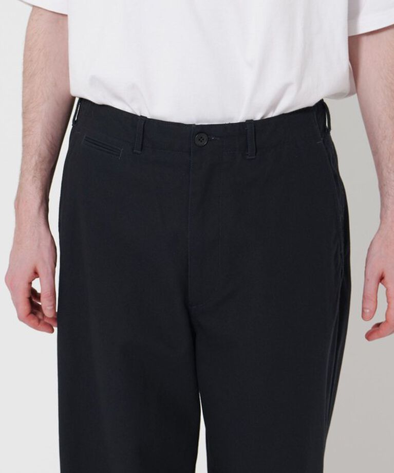 STEVEN ALAN「＜Steven Alan＞ ハイツイスト ツイル アーミー ノープリーツ トラウザーズ」|チノ|
