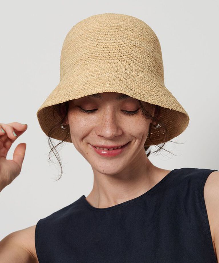 BEAUTY&YOUTH UNITED ARROWS「ラフィア バケットハット」|ハット|NATURAL