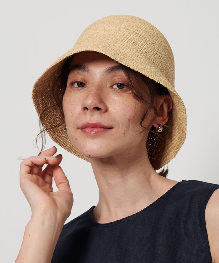 BEAUTY&YOUTH UNITED ARROWS「ラフィア バケットハット」|ハット|