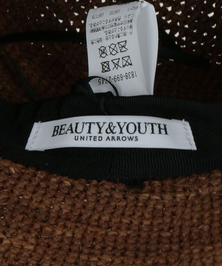 BEAUTY&YOUTH UNITED ARROWS「ラフィア バケットハット」|ハット|