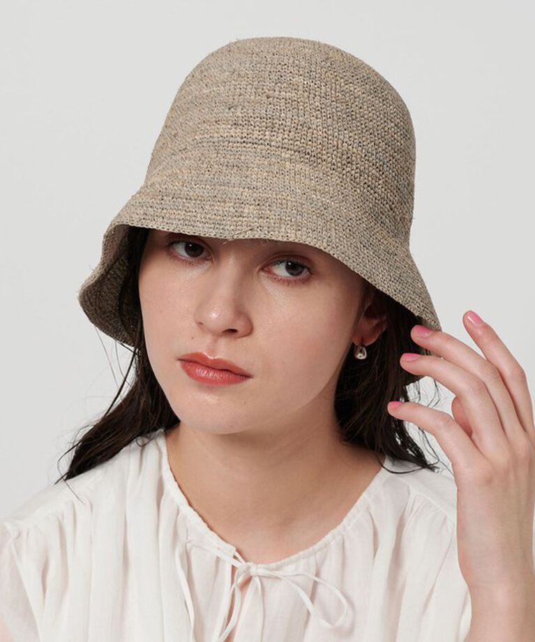 BEAUTY&YOUTH UNITED ARROWS「ラフィア バケットハット」|ハット|