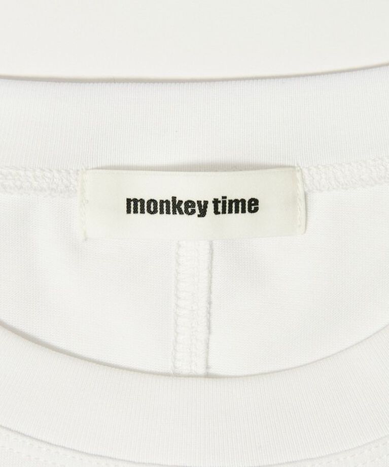 MONKEY TIME「LA ソフト ジャージー ドルマン Tシャツ -接触冷感 UVカット-」|Tシャツ・カットソー|